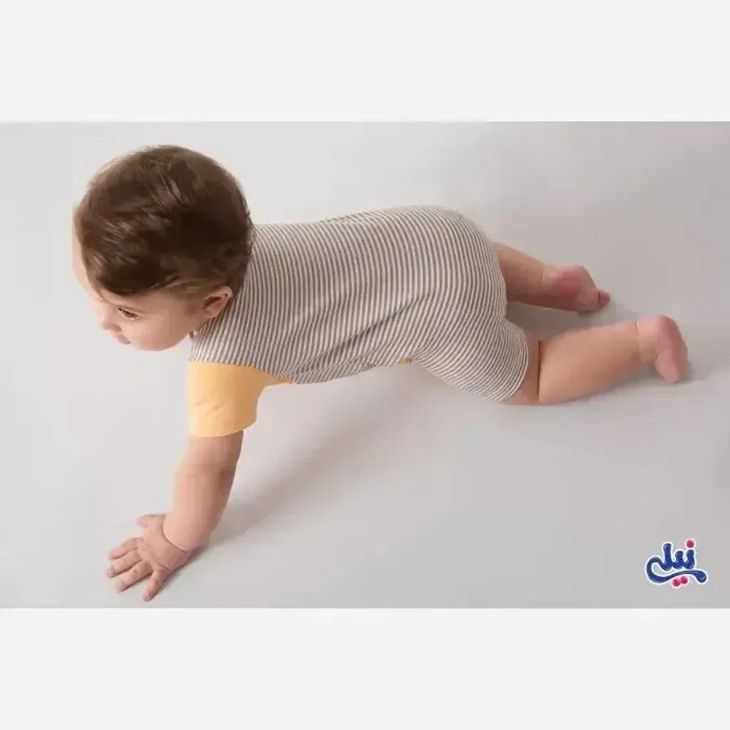 خرید اینترنتی قیمت رامپر نوزادی شیر نخ پنبه ضد حساسیت