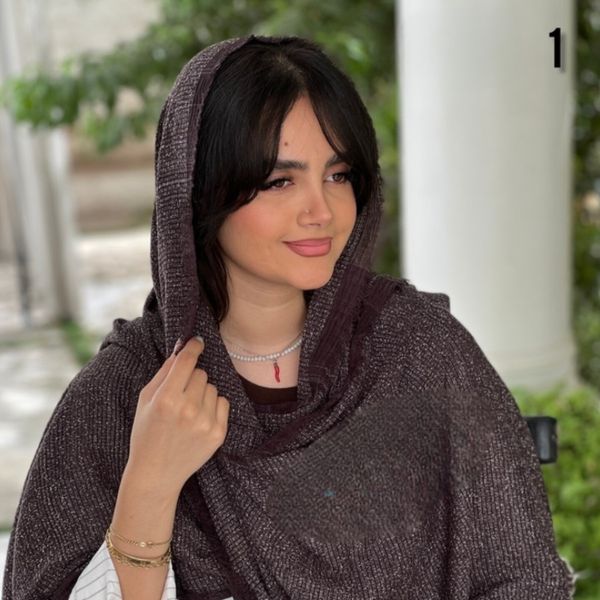 شال برفکی پاییزه دورریش زنانه و دخترانه شیک