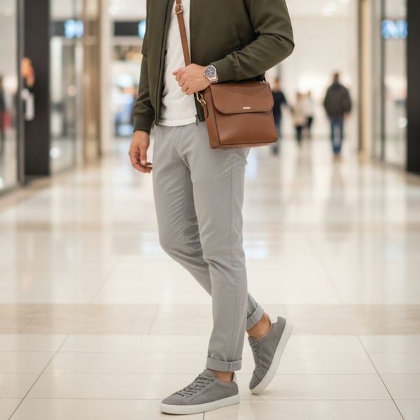 کفش مردانه زارا رویه جیر طبیعی مدل Leather Sport