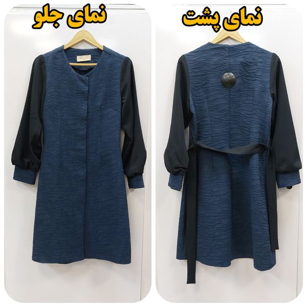 مانتو پفکی در دو رنگبندی و خوش قیمت