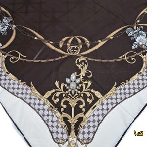 روسری ابریشم ژاکارد اورجینال