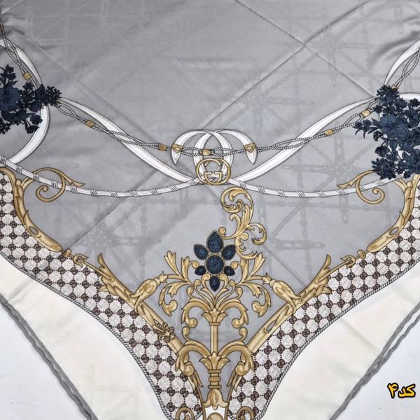 روسری ابریشم ژاکارد اورجینال