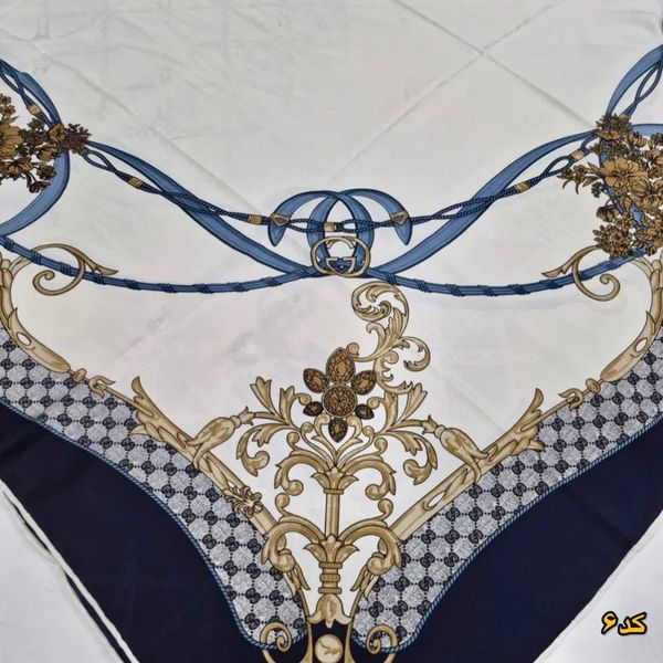 روسری ابریشم ژاکارد اورجینال