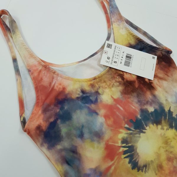 بادی گلدار آبرنگی زنانه ، برند Zara زارا اورجینال