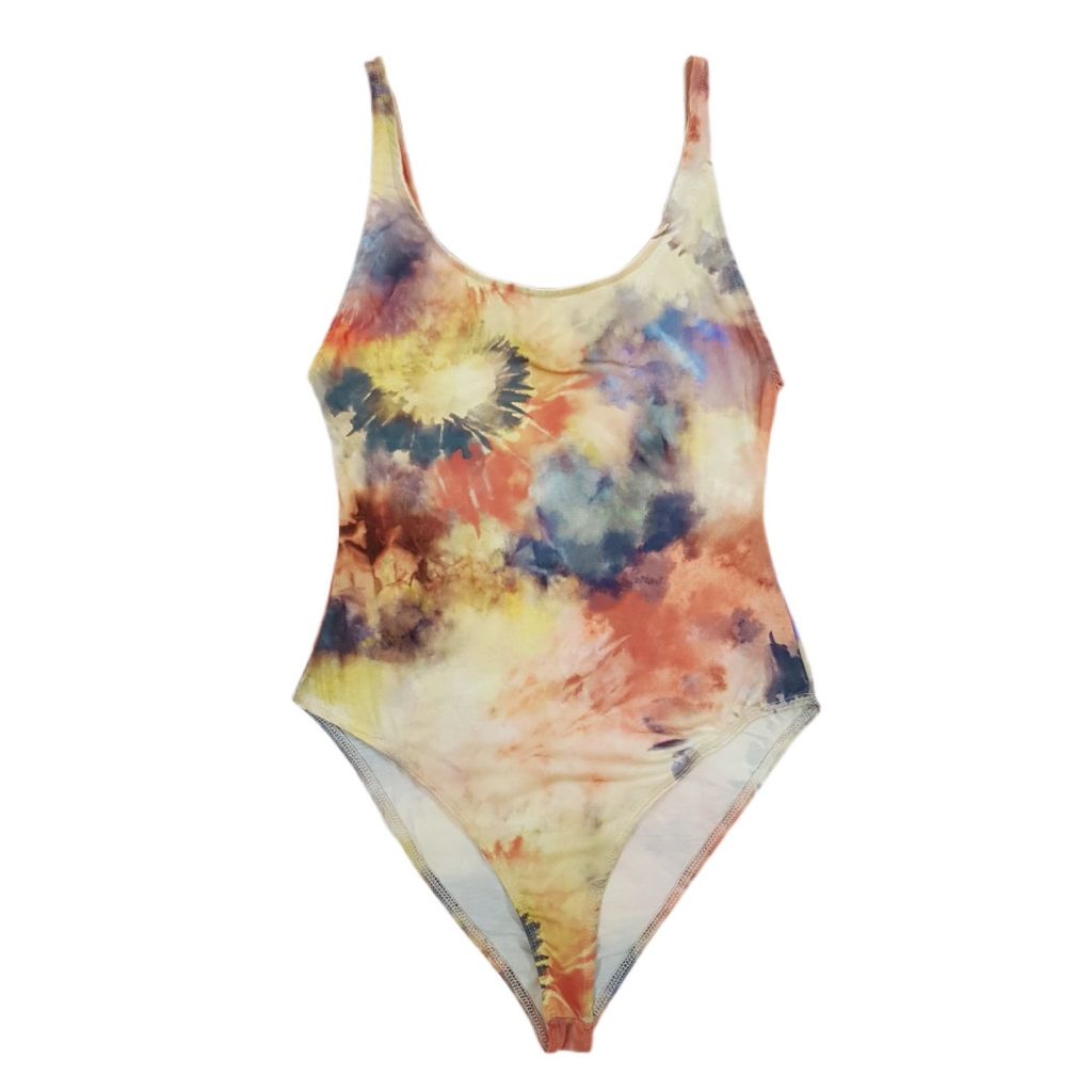 خرید انلاین بادی گلدار آبرنگی زنانه ، برند Zara زارا اورجینال