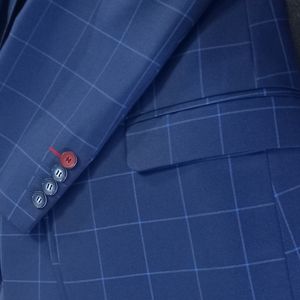 خرید انلاین کت تک  مردانه چهارخونه اسپرت