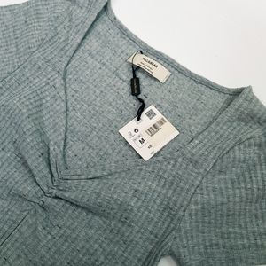 قیمت پیراهن مهمانی زنانه کشی یقه هفت ، برند Pull and Bear Zara اورجینال