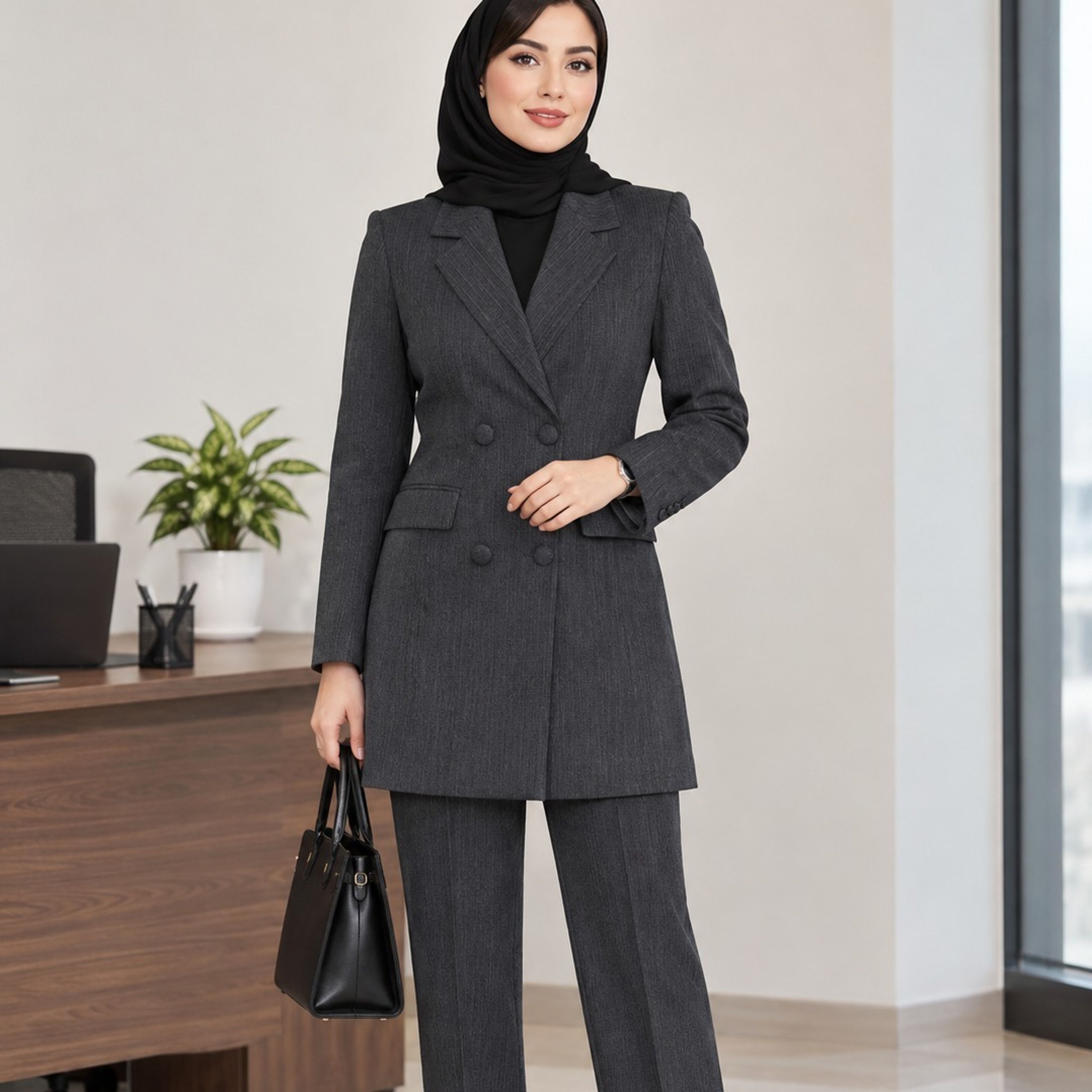 خرید آنلاین ست مانتو و شلوار اداری زنانه