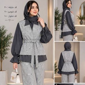 فروش اینترنتی ست پیراهن شلوار گل گچی شیک تن خور بی نظیر فری تا 46