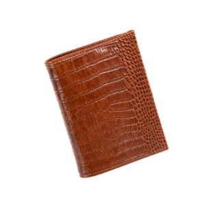 کیف پول چرم طبیعی مدل ونتو عسلی