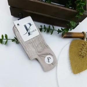 خرید اینترنتی قیمت جوراب زنانه فانتزی زیر قوزک نخی سایز 36 تا 40