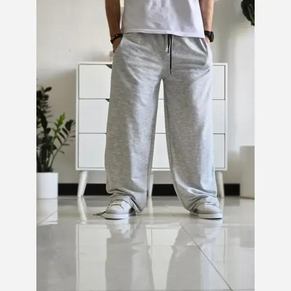 جاگر کلوین کلین اسلش ملانژ دمپا گت دار مناسب آقا و خانم سایز XXL و XXXL طوسی مشکی برفی