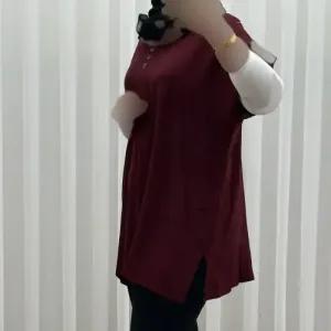 خرید اینترنتی قیمت تاپ زنانه نخی ساده سایز بزرگ فری سایز مناسب تا سایز 54