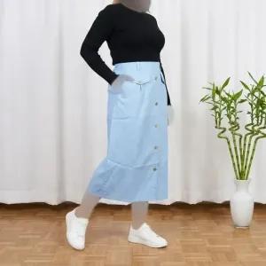 خرید اینترنتی قیمت دامن ژاکارد مجلسی زنانه و دخترانه فری سایز مناسب تا سایز 44