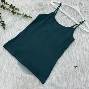 خرید اینترنتی قیمت تاپ بندی زنانه و دخترانه ساده نخ پنبه وارداتی کد 1987