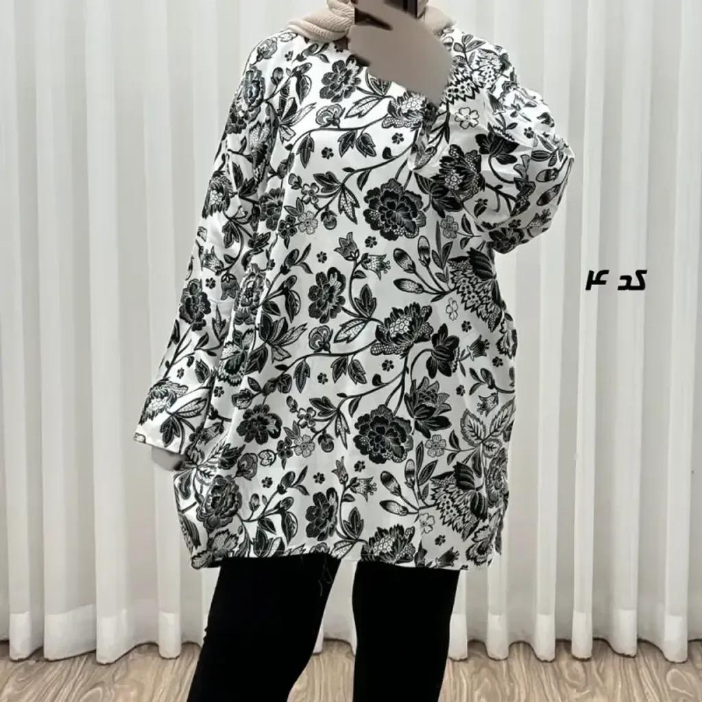 خرید اینترنتی قیمت تونیک نخی کجراه زنانه سایز بزرگ فری سایز مناسب تا سایز 56 مدل میکس
