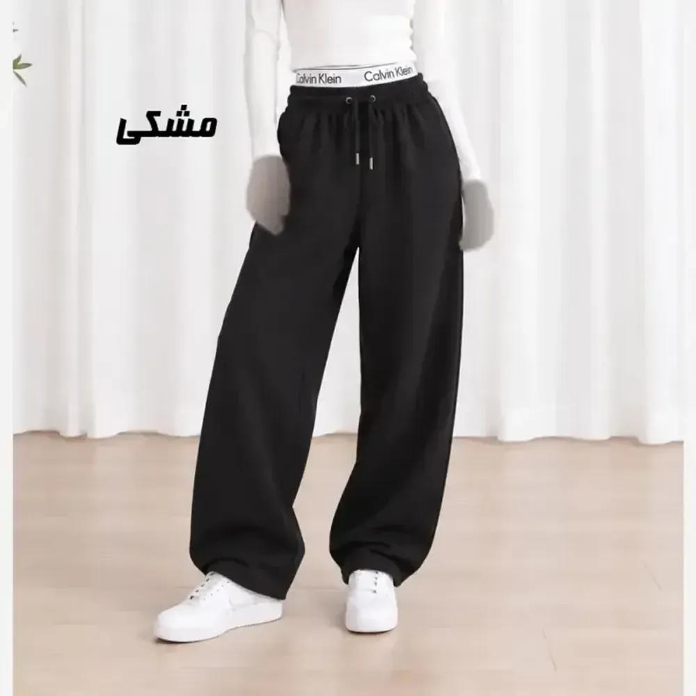 خرید اینترنتی قیمت شلوار جاگر زنانه گلکسی فری سایز مناسب تا سایز 42 چهارفصل Calvin