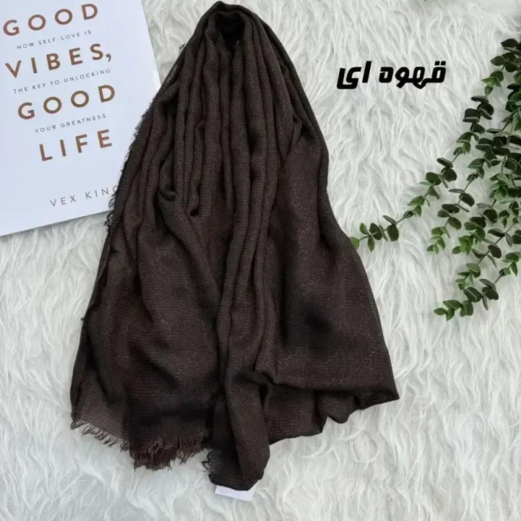 خرید اینترنتی قیمت شال طرحدار دورریش تور قواره بزرگ 185x71 سانت مناسب استفاده روزمره بدون آبرفت و رنگ رفت