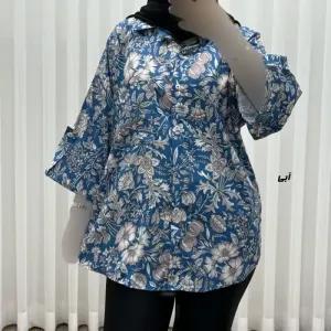 خرید اینترنتی قیمت شومیز زنانه بوگاتی دکمهدار فری سایز مناسب تا سایز 50