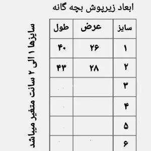 خرید اینترنتی قیمت زیرپوش نیمه آستین بچه گانه صد در صد نخ پنبه طبیعی سایز 2