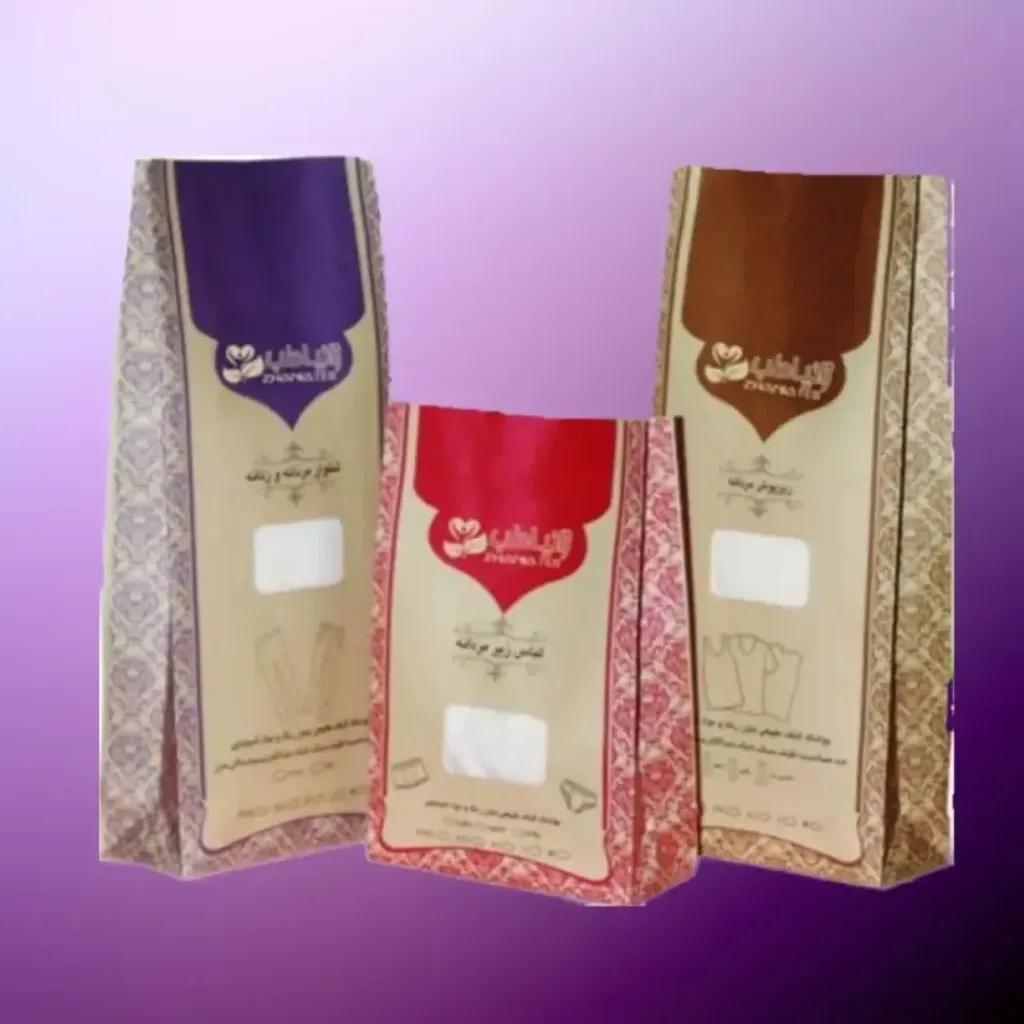 خرید اینترنتی قیمت ست 3 عددی سوتین زنانه نخی الیاف طبیعی ضد حساسیت و ضد عرق