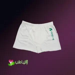 شورت نیم پا مردانه ژانیاطب صد در صد نخی ضد بو و قارچ مناسب مردانه و نوجوان