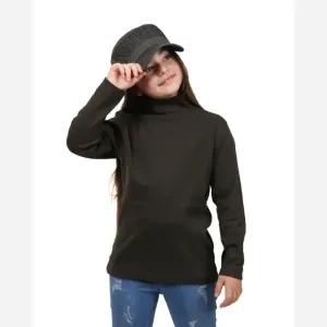 خرید اینترنتی قیمت بلوز یقه اسکی بچگانه پنبهای اسپرت دخترانه و پسرانه سایز 55 و 60