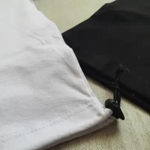 خرید اینترنتی قیمت کراپ تیشرت دخترانه پنبه ای طرح LUSIFFER مدل دمپا گت دار سایز 1.5 تا 6 سال