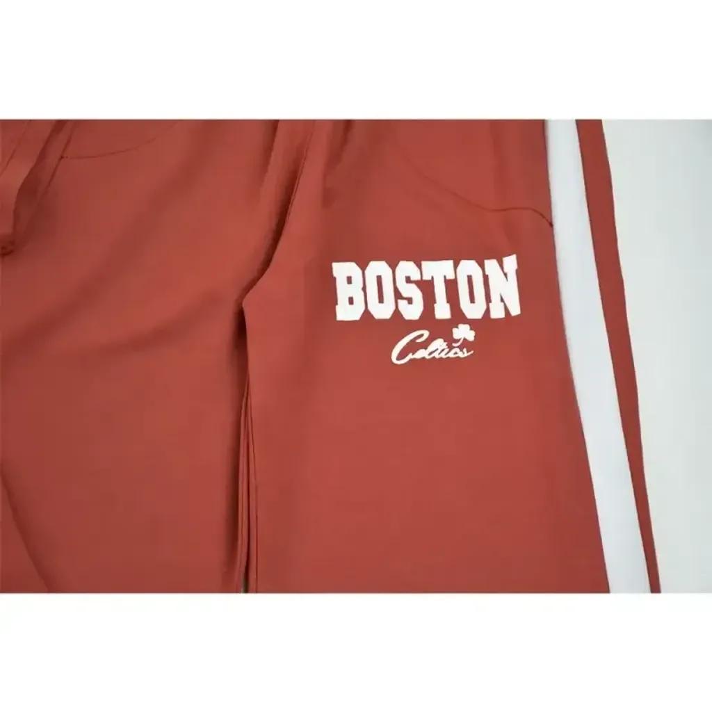 خرید اینترنتی قیمت ست تیشرت و شلوار زنانه طرح BOSTON کد 11740 فری سایز