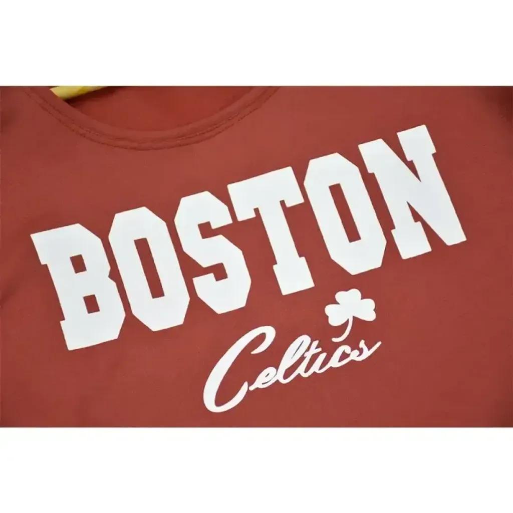 خرید اینترنتی قیمت ست تیشرت و شلوار زنانه طرح BOSTON کد 11740 فری سایز