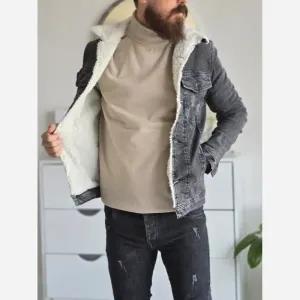 خرید اینترنتی قیمت کت جین خزدار تمام کش