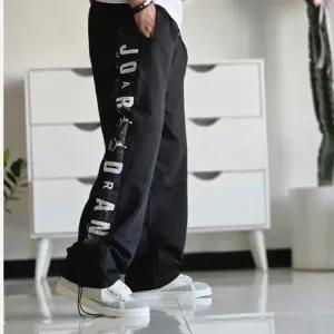 خرید اینترنتی قیمت شلوار اسلش بگ جردن مشکی گلکسی اسپان قد 108 سایز XXL XXXL