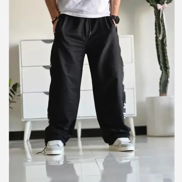 شلوار اسلش بگ جردن مشکی گلکسی اسپان قد 108 سایز XXL XXXL