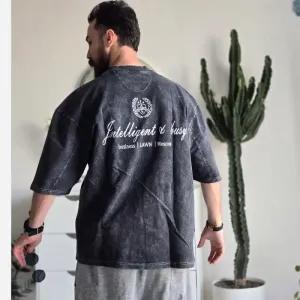 خرید اینترنتی قیمت تیشرت سنگشور آستین سه ربع دورس دو نخ سایز XL تا XXXL