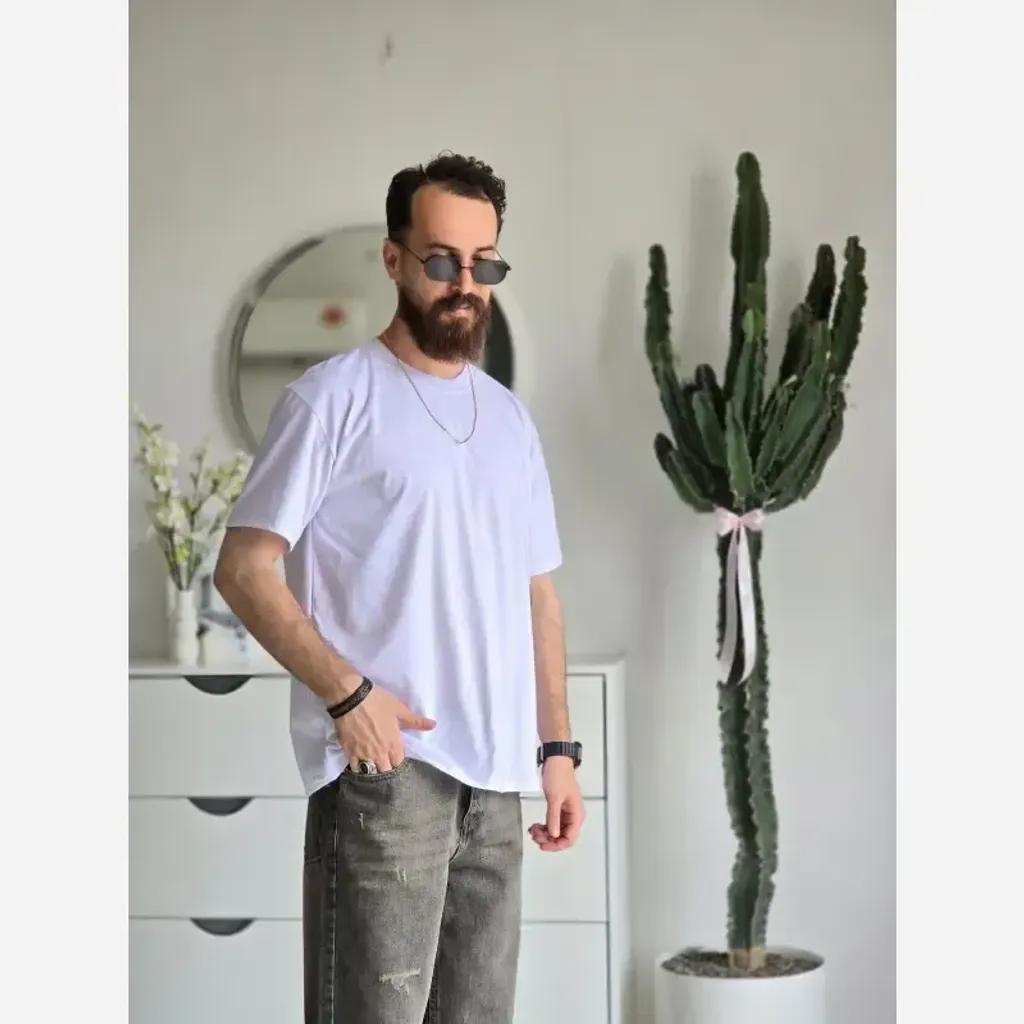 خرید اینترنتی قیمت تیشرت آستین کوتاه مردانه ساده پنبه ای خنک در رنگ بندی متنوع