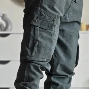 خرید اینترنتی قیمت شلوار شش جیب مردانه پارچه نیل سایز 50 تا 60 رنگ طوسی مشکی سبز