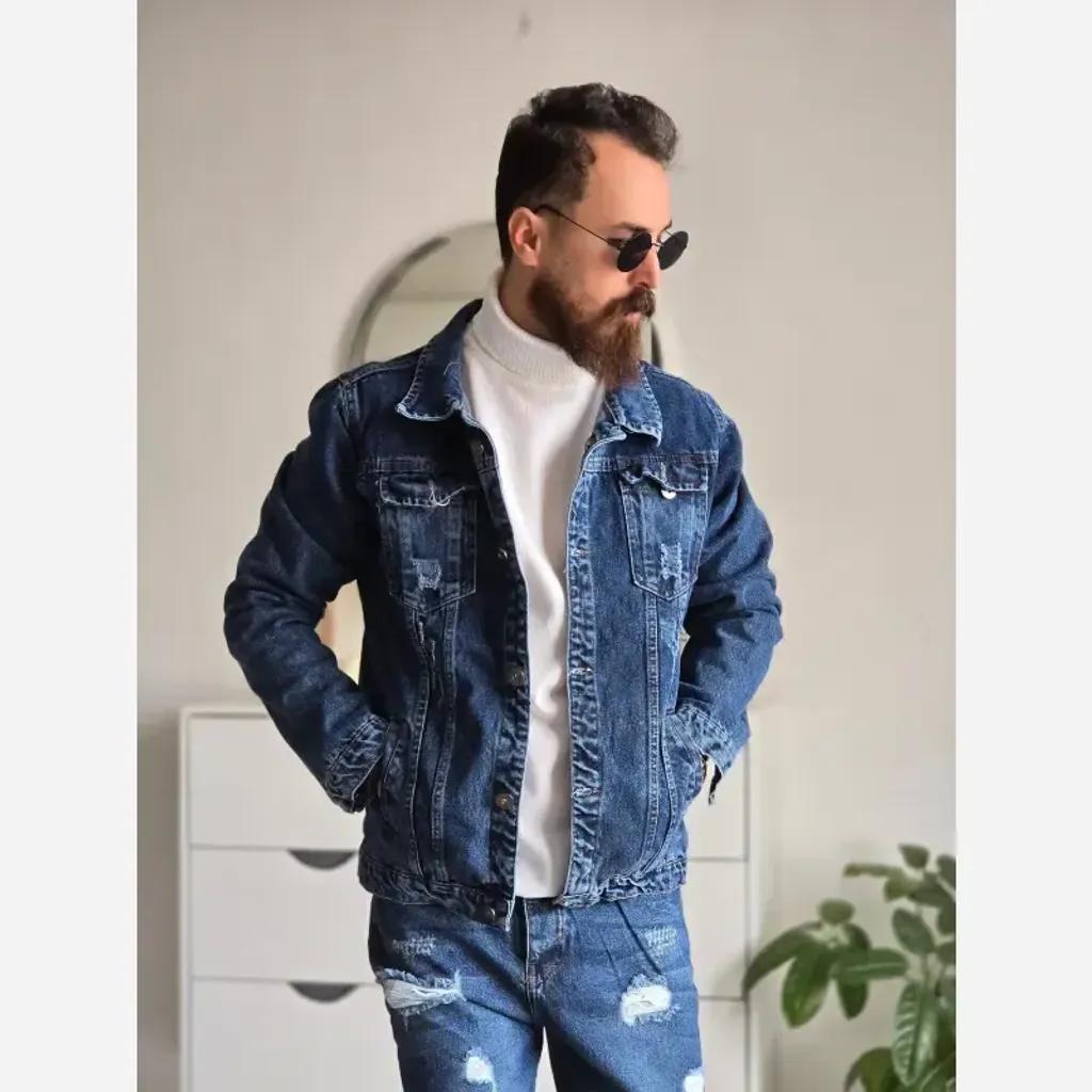 خرید اینترنتی قیمت کاپشن لی مردانه رنگ ذغالی بدون خز سایز M تا XXL