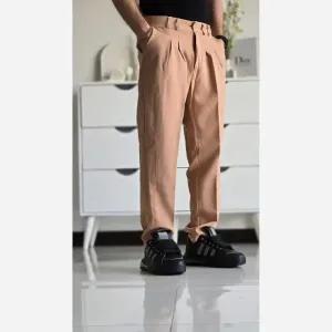 خرید اینترنتی قیمت شلوار پارچهای مردانه مدل مام استایل جنس مازراتی تمام کش سایز 40 تا 50