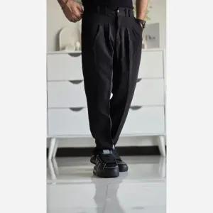 خرید اینترنتی قیمت شلوار پارچهای مردانه مدل مام استایل جنس مازراتی تمام کش سایز 40 تا 50