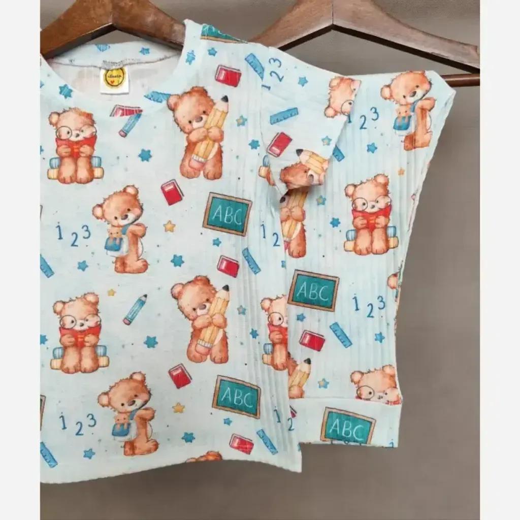 خرید اینترنتی قیمت ست تیشرت و شلوار پسرانه جنس نخ پنبه ریلی سایز 35 تا 55