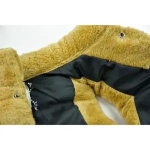 خرید اینترنتی قیمت پافر بچه گانه بالا خز مشکی باکیف