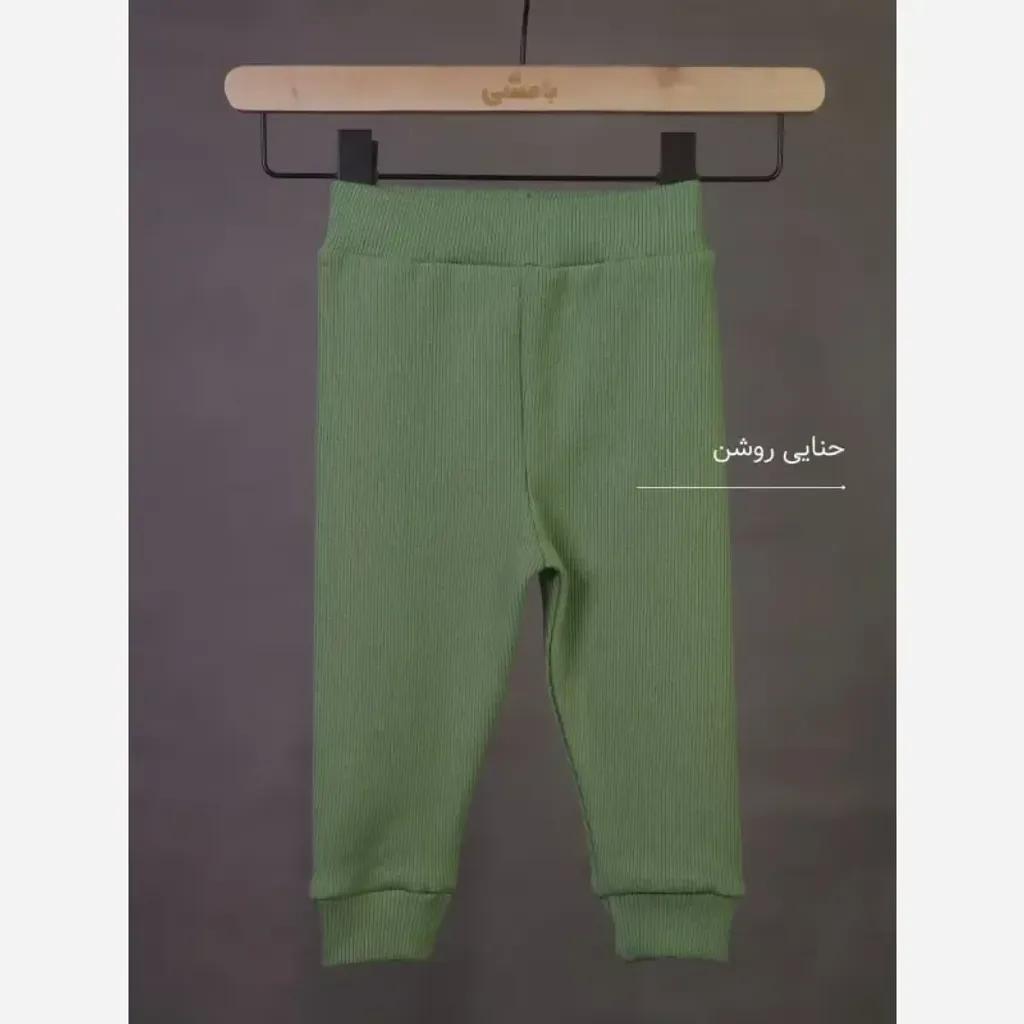 خرید اینترنتی قیمت شلوار پنبه کبریتی بچگانه مناسب نوزادی تا 5 سال ضخیم
