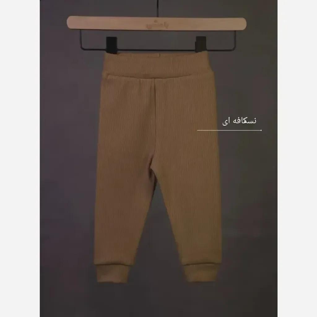 خرید اینترنتی قیمت شلوار پنبه کبریتی بچگانه مناسب نوزادی تا 5 سال ضخیم