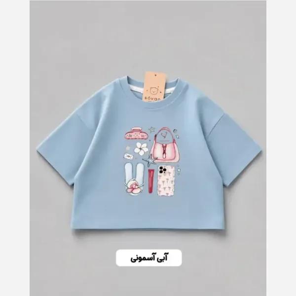 تیشرت تک سامر نخی کودک مناسب 2 تا 10 سال در 3 رنگ