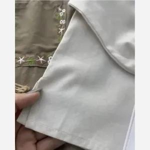 خرید اینترنتی قیمت ست بلوز و سارافون لینن آواست دو تیکه برای دختران 3 تا 9 سال با جنس باکیفیت و رنگهای متنوع