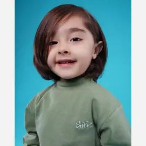 خرید اینترنتی قیمت بلوز یقه اسکی بچگانه تمام پنبه فول کشی مناسب 7 ماه تا 7 سال