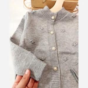 خرید اینترنتی قیمت ژاکت بافت بچگانه وارداتی ضخیم و نرم مناسب سن 2 تا 9 سال