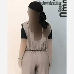 خرید اینترنتی قیمت ست و شلوار زنانه کرپ پارکر سایز 38 تا 46 تابستانه