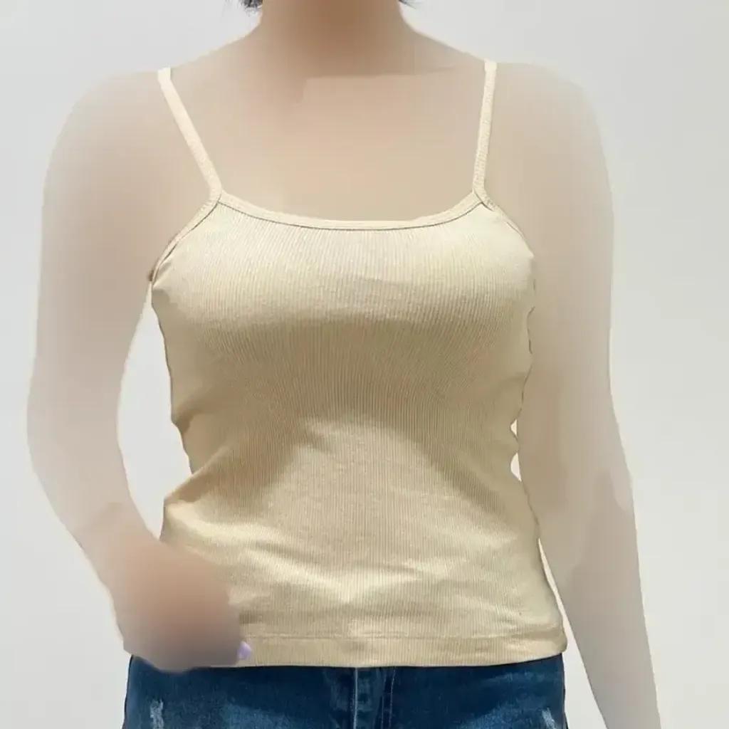 خرید اینترنتی قیمت تاپ بندی کبریتی زنانه مدل 1160 نرم و سبک مناسب زیر مانتو و شومیز
