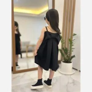 خرید اینترنتی قیمت سارافون دخترانه مازراتی طرح پاپیون سایز 40 تا 60 رنگبندی متنوع
